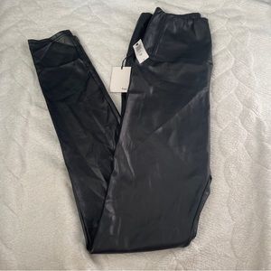 Aritzia Wilfred Free Daria Leather Leggings